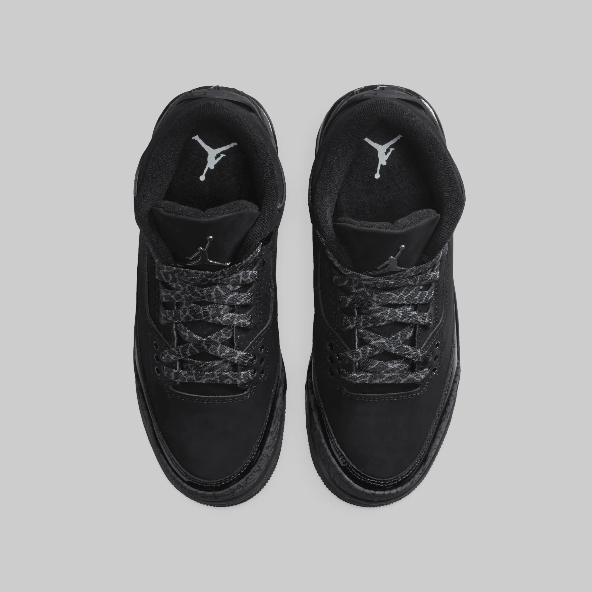 Air Jordan 3 "Black Cat" (Grade School) - Image 8
