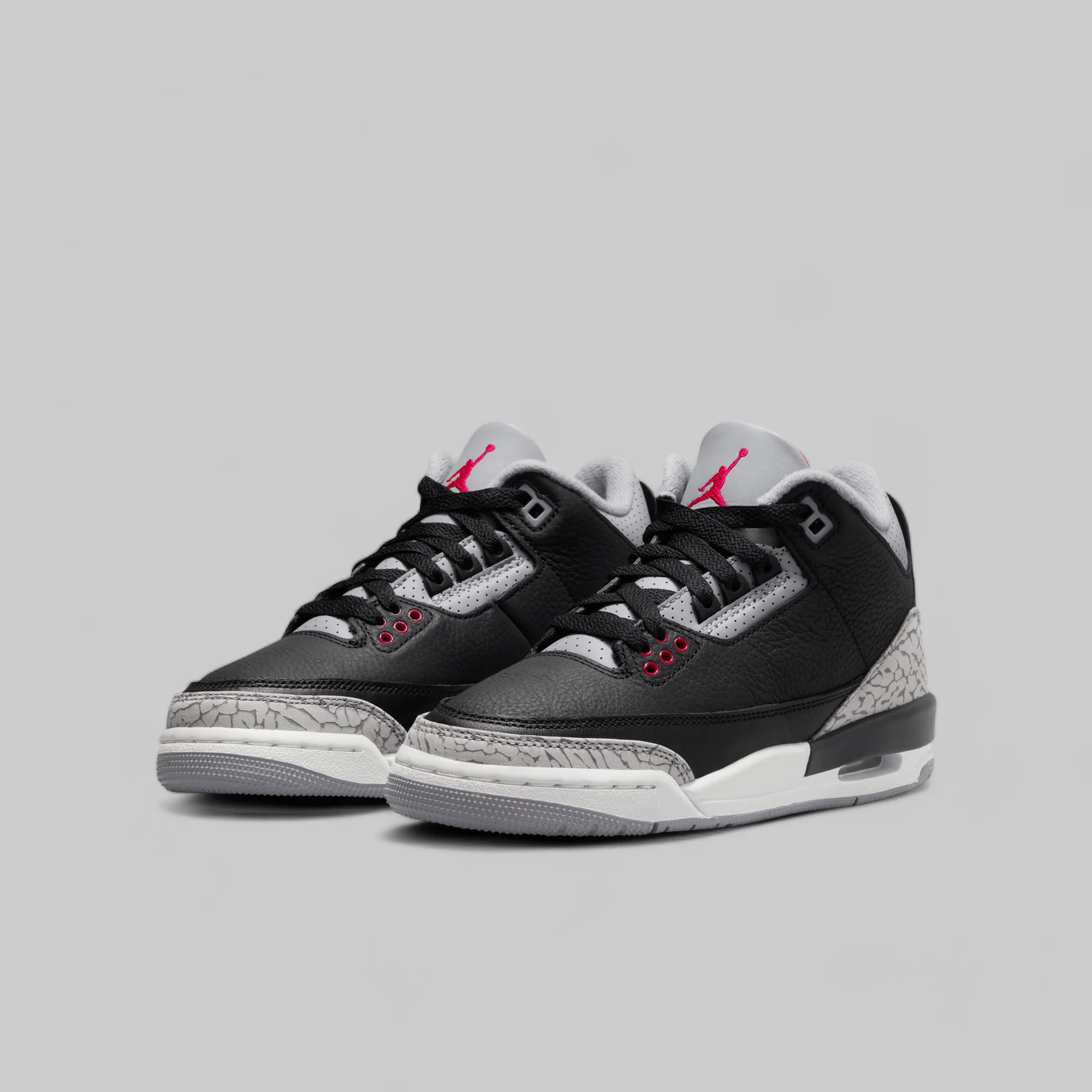 Air Jordan 3 Retro "Black Cement Reimagined" (Grade School) - Image 7