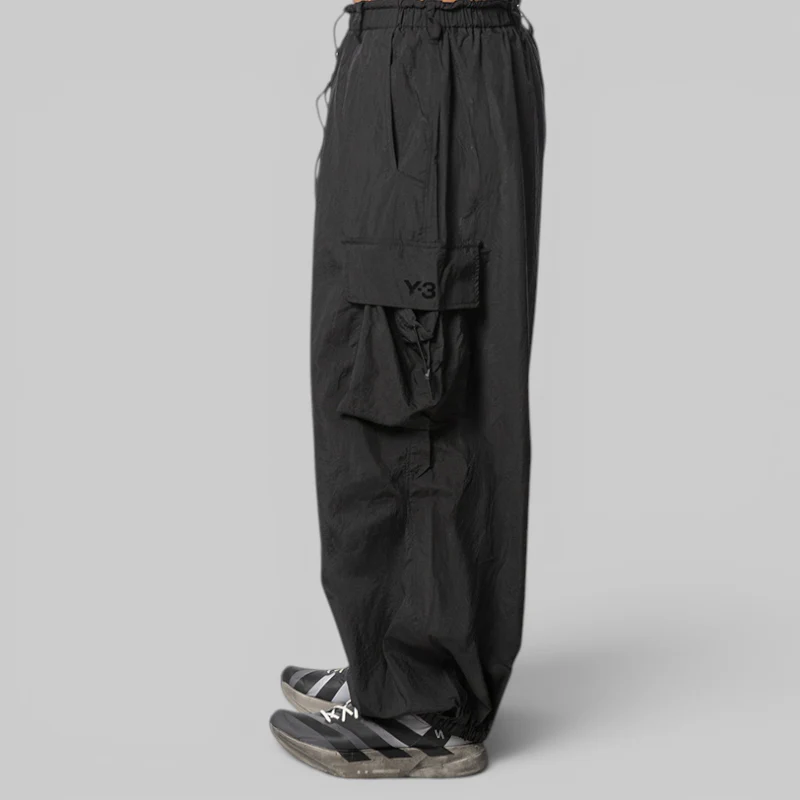 Gradient 3-Stripes Cargo Pant - Black - Image 4