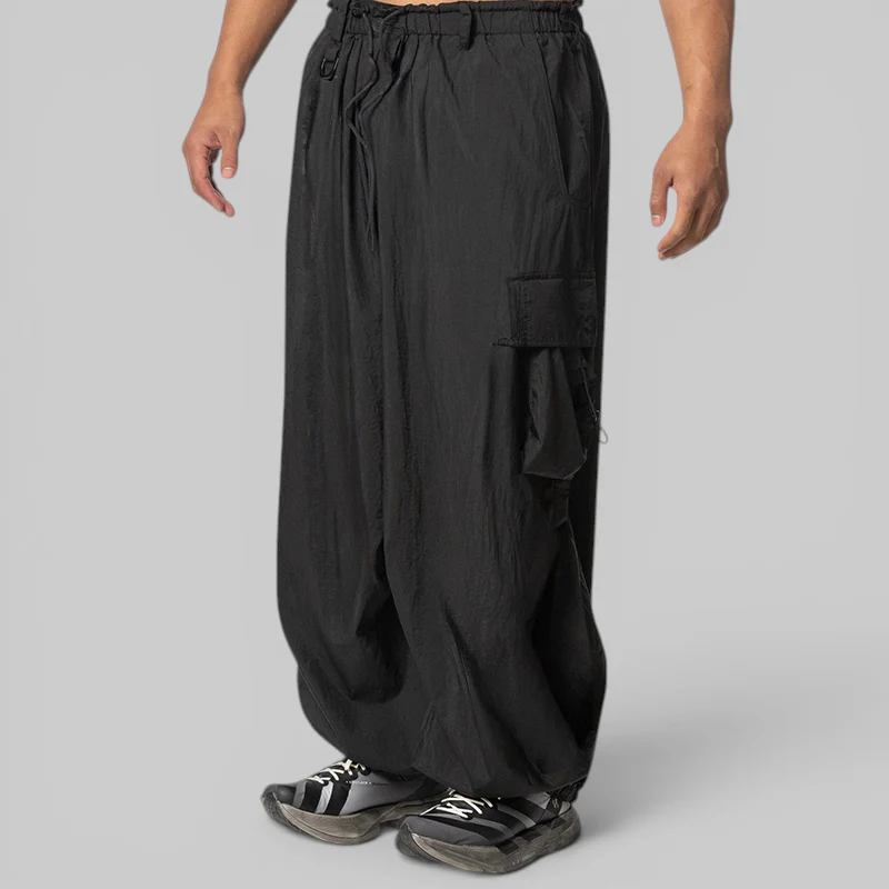 Gradient 3-Stripes Cargo Pant - Black - Image 5