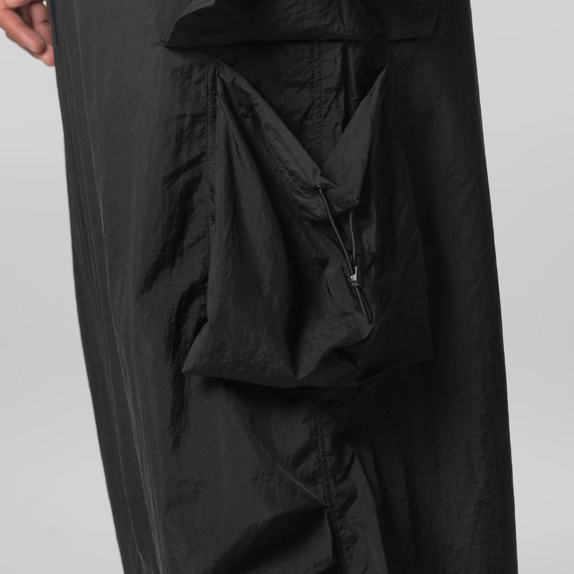 Gradient 3-Stripes Cargo Pant - Black - Image 7