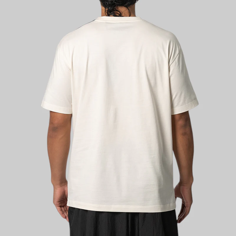 Gradient 3-Stripes T-Shirt - Chalk White - Image 3