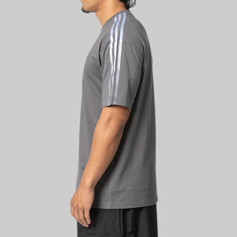 Gradient 3-Stripes T-Shirt - Grey - Image 2