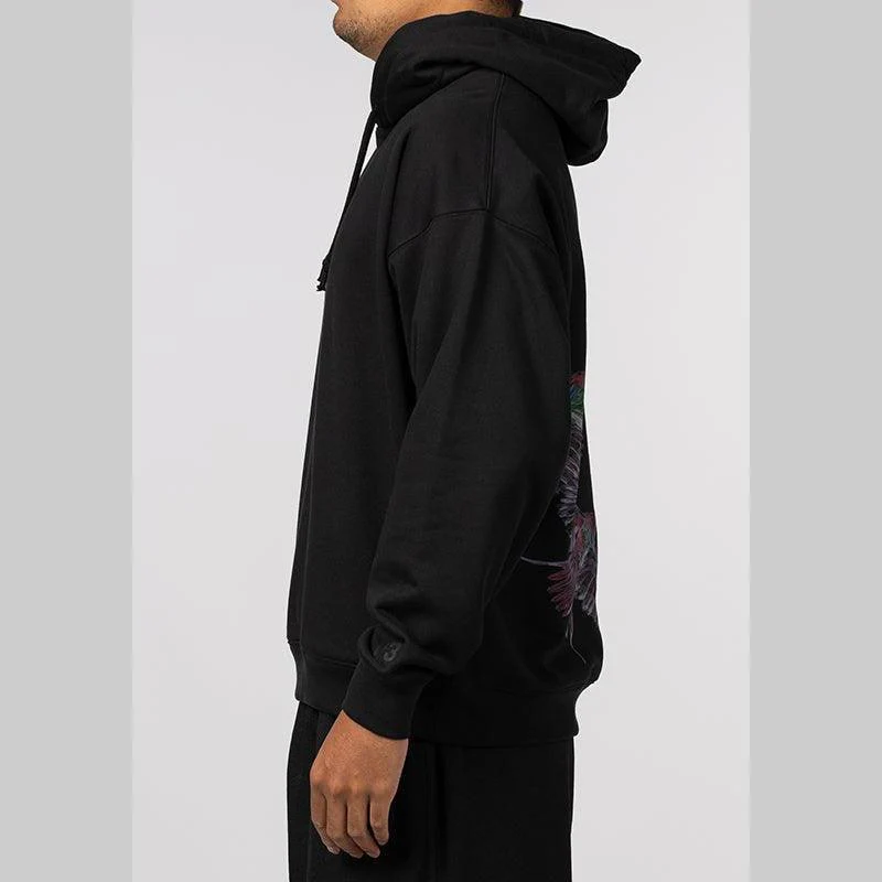 Graphic Hoodie - Black - Image 4