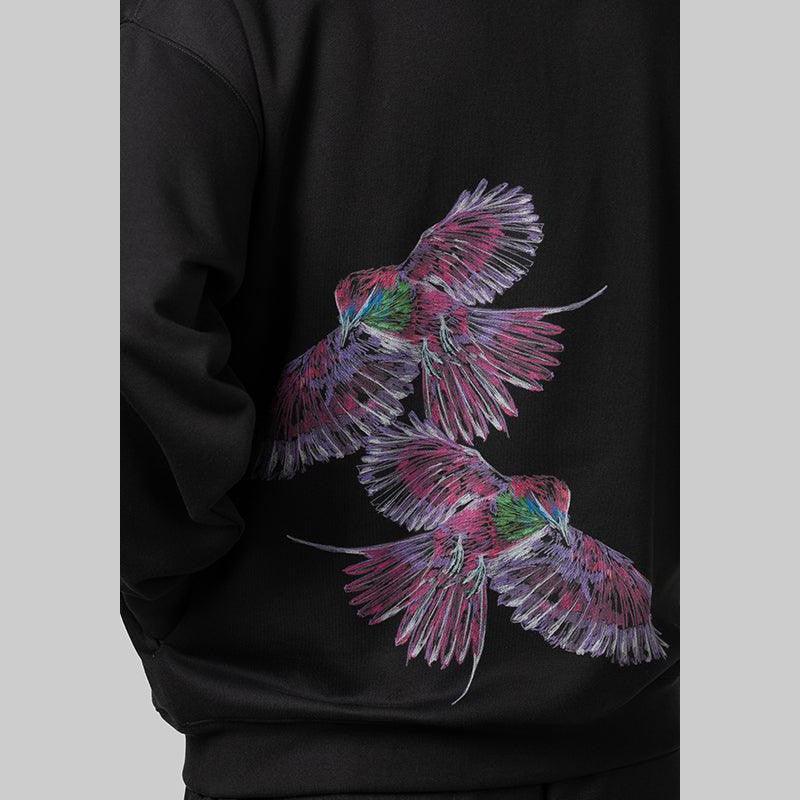 Graphic Hoodie - Black - Image 6