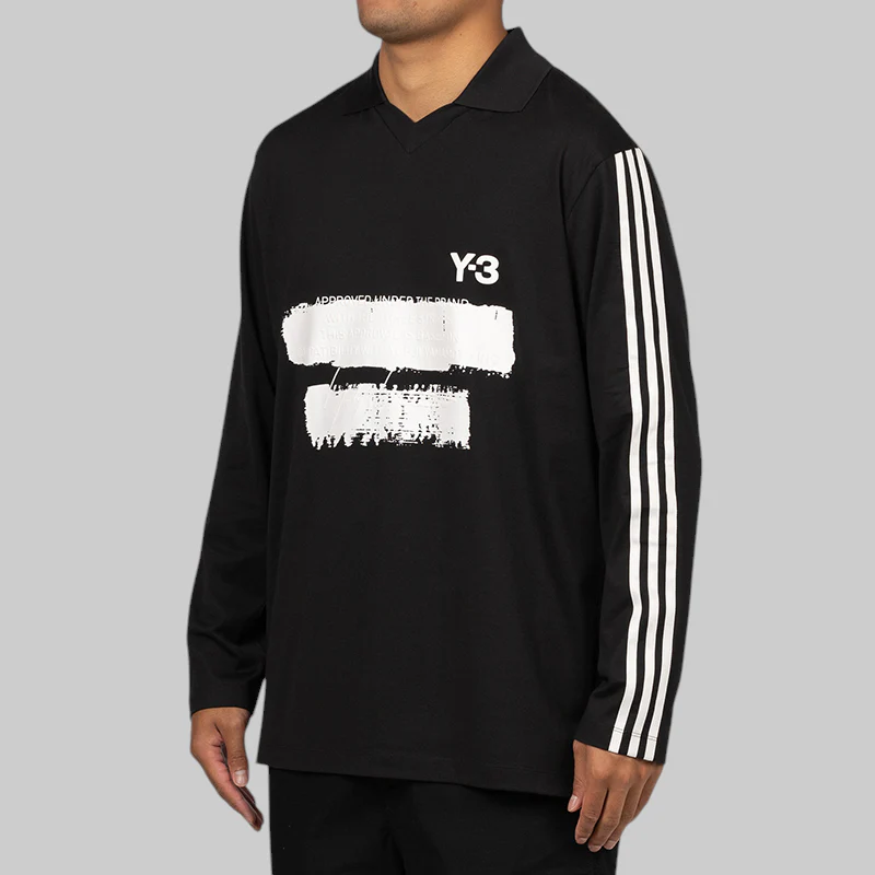 Uniform of the Streets Logo Long Sleeve - Black - Image 2