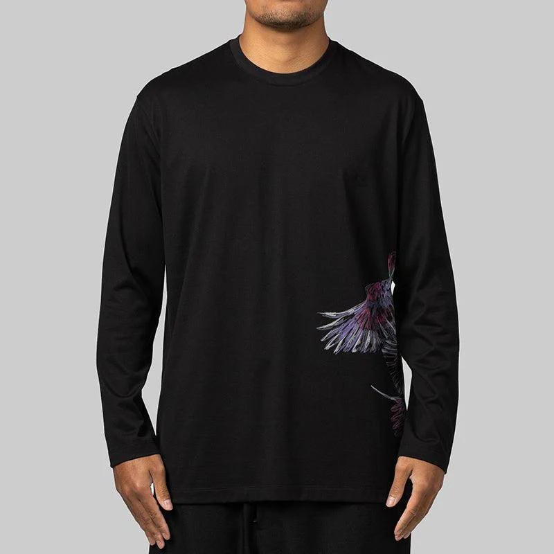 Graphic Long Sleeve - Black