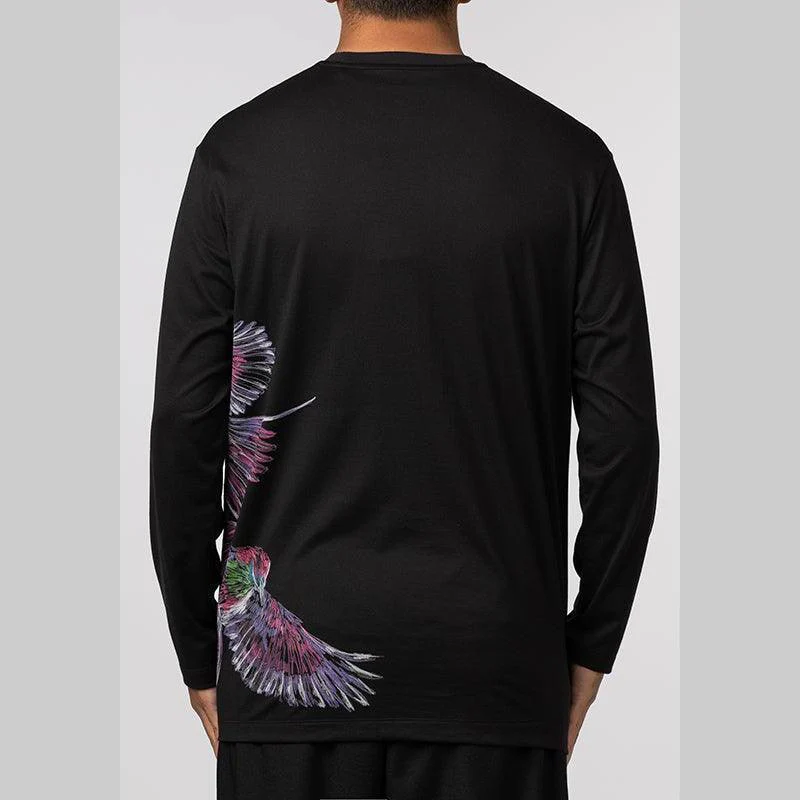 Graphic Long Sleeve - Black - Image 4