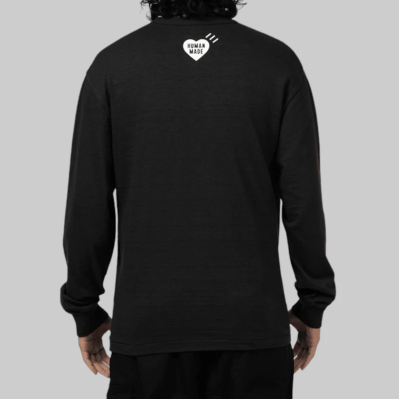 Graphic Long Sleeve - Black - Image 3