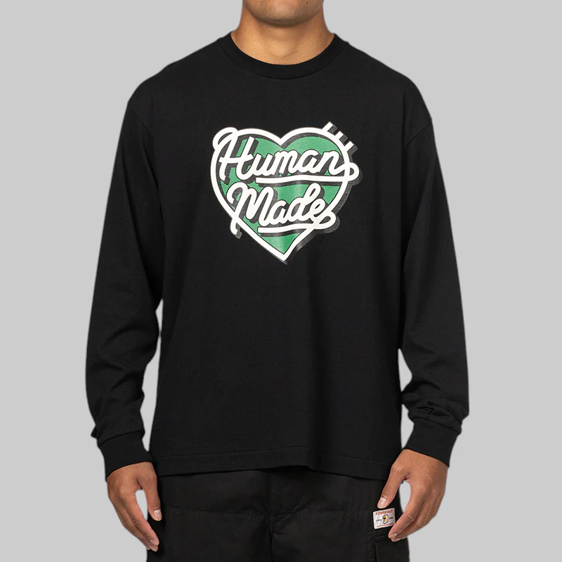 Graphic Long Sleeve - Black