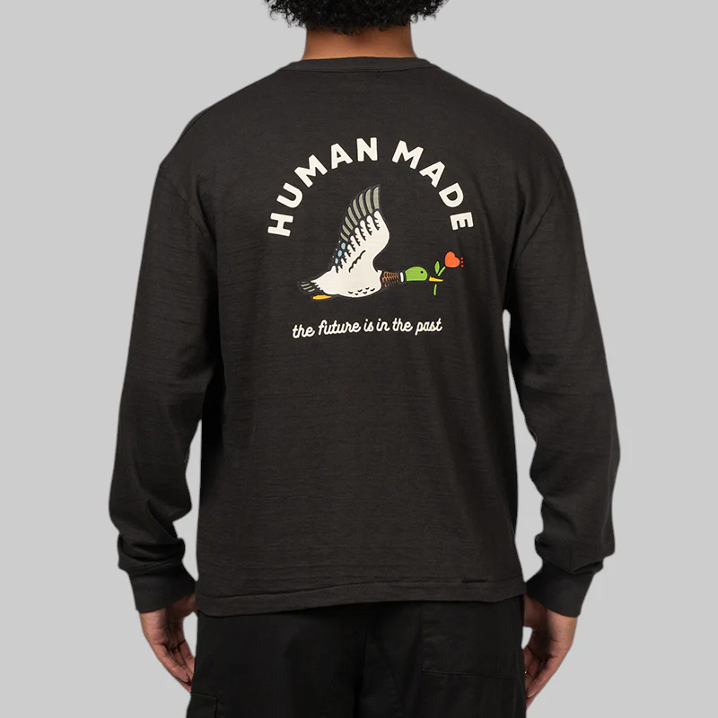 Graphic Long Sleeve - Black