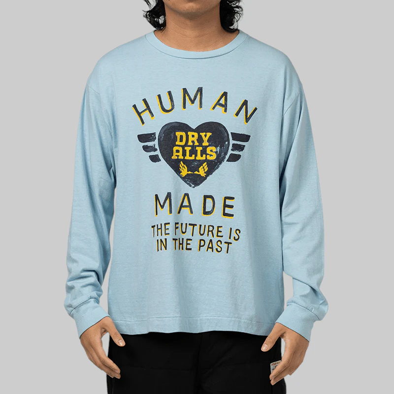 Graphic Long Sleeve - Blue
