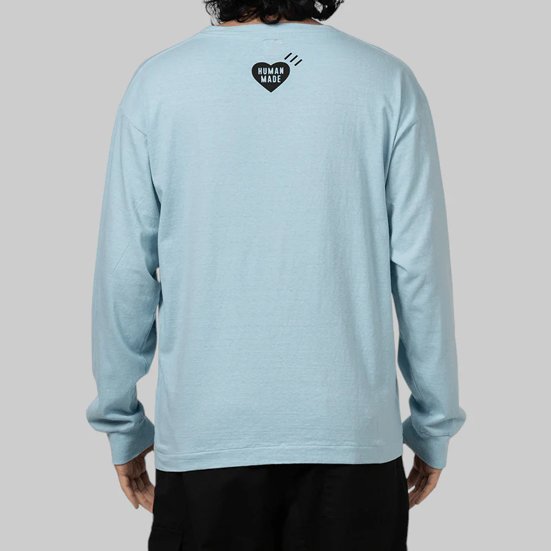 Graphic Long Sleeve - Blue - Image 3