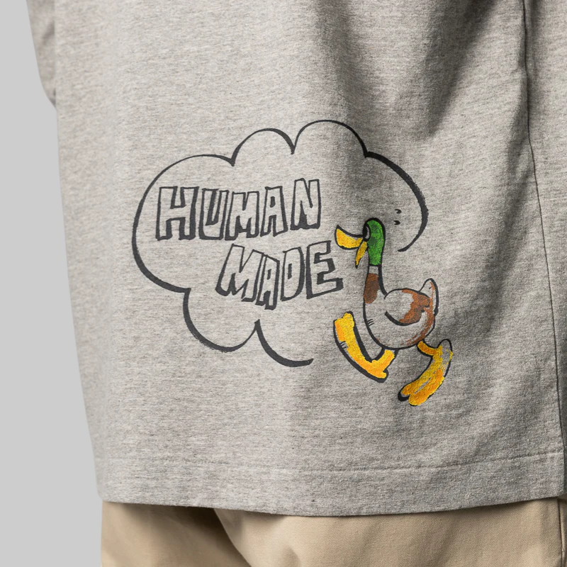 Graphic Long Sleeve - Grey - Image 5