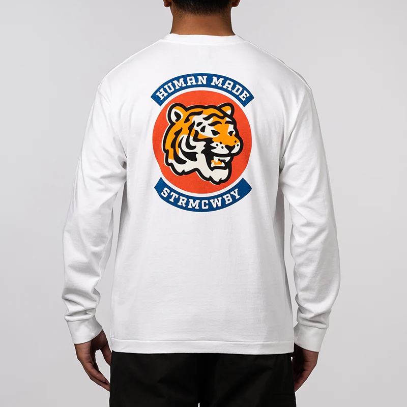 Graphic Long Sleeve - White