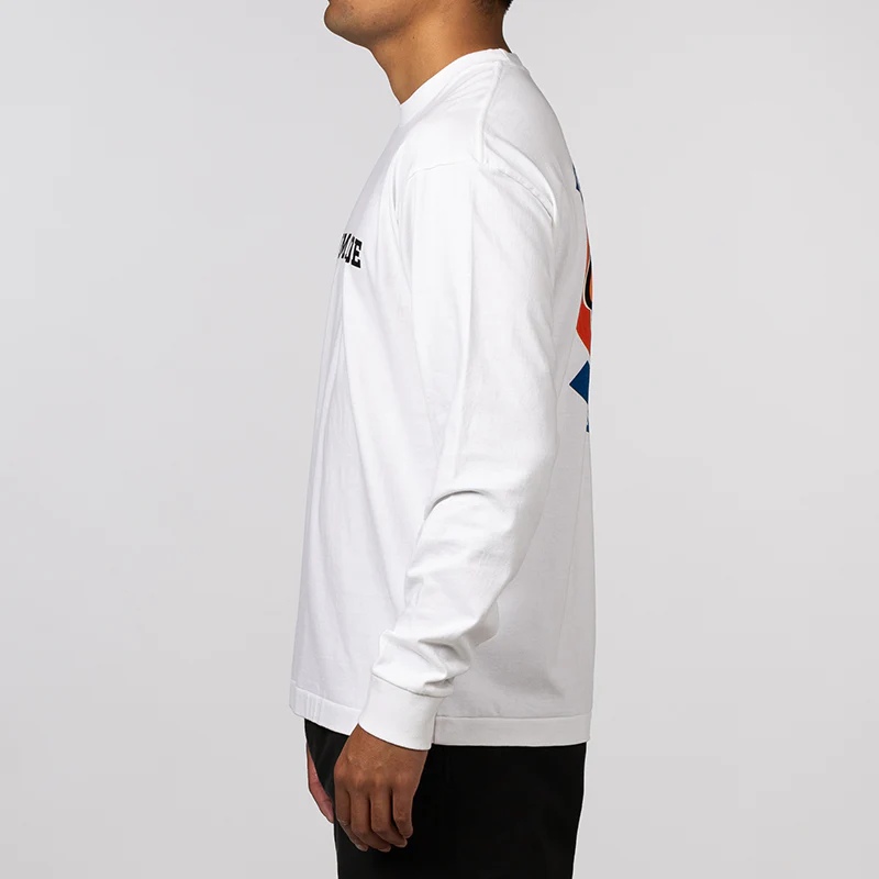 Graphic Long Sleeve - White - Image 4