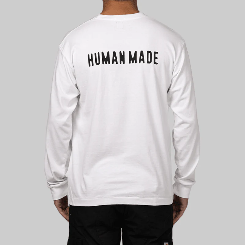 Graphic Long Sleeve - White - Image 3