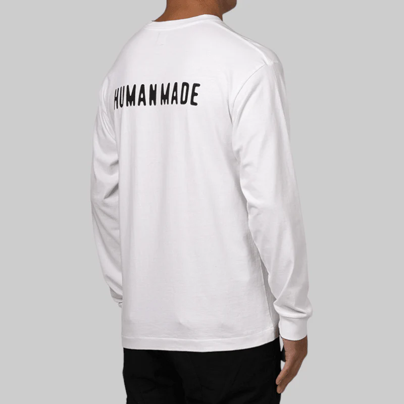 Graphic Long Sleeve - White - Image 4