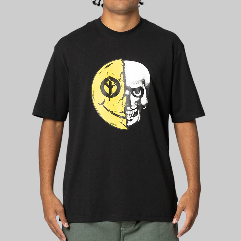 Happy Face T-Shirt - Black
