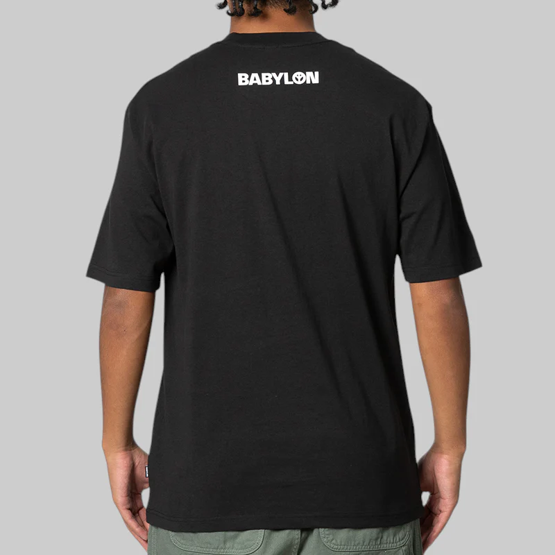 Happy Face T-Shirt - Black - Image 2
