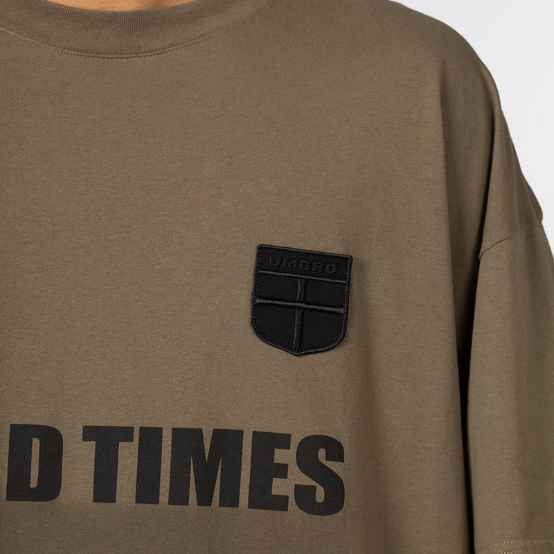 Hard Times T-Shirt - Army Green - Image 3
