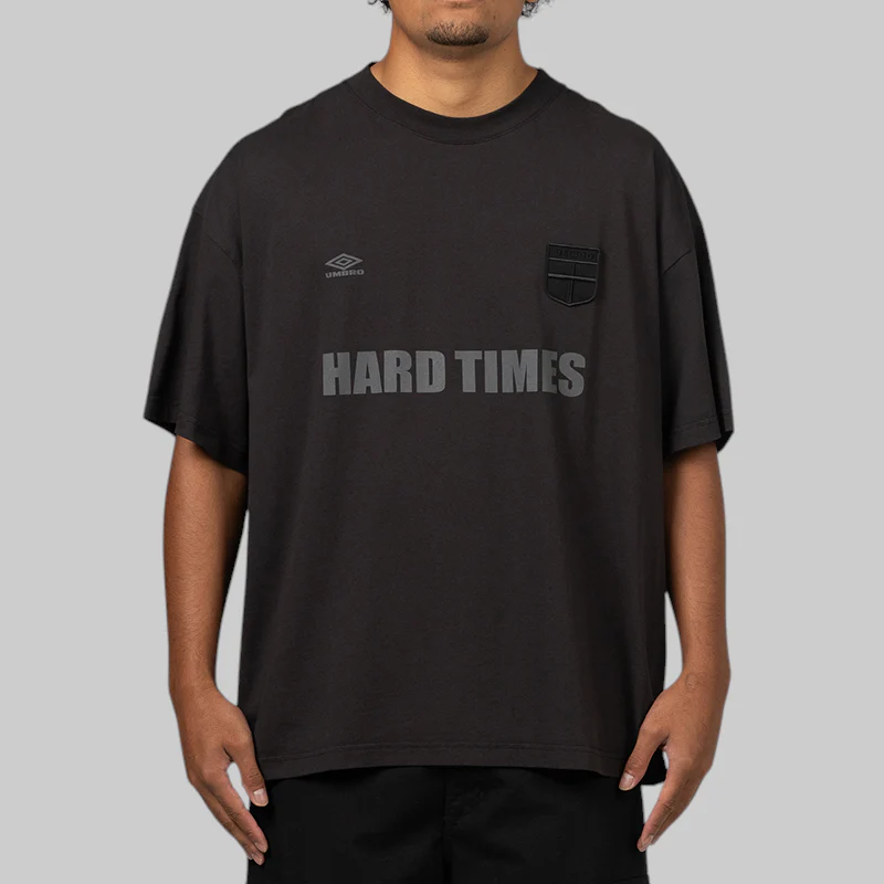 Hard Times T-Shirt - Washed Black