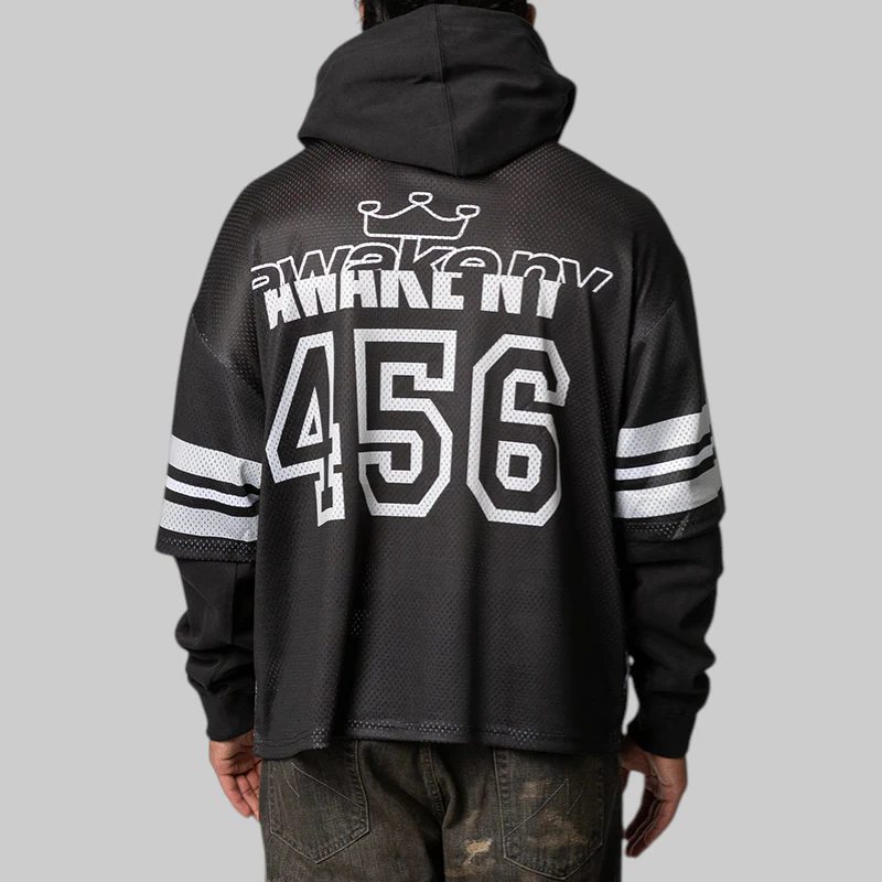 Headcrack Champs Jersey Zip Hoodie - Black - Image 4