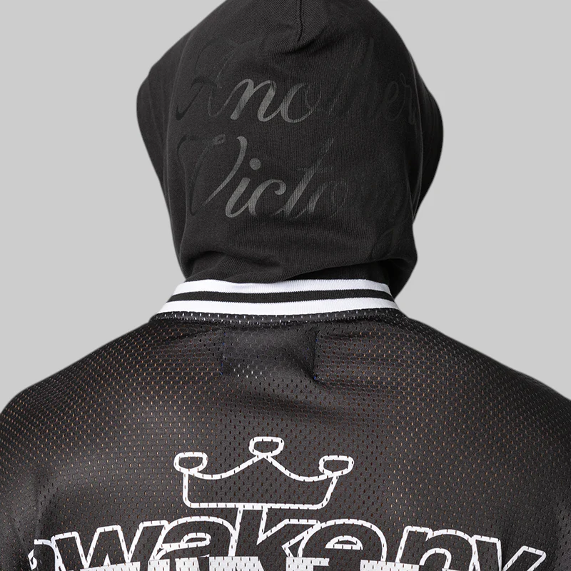 Headcrack Champs Jersey Zip Hoodie - Black - Image 5