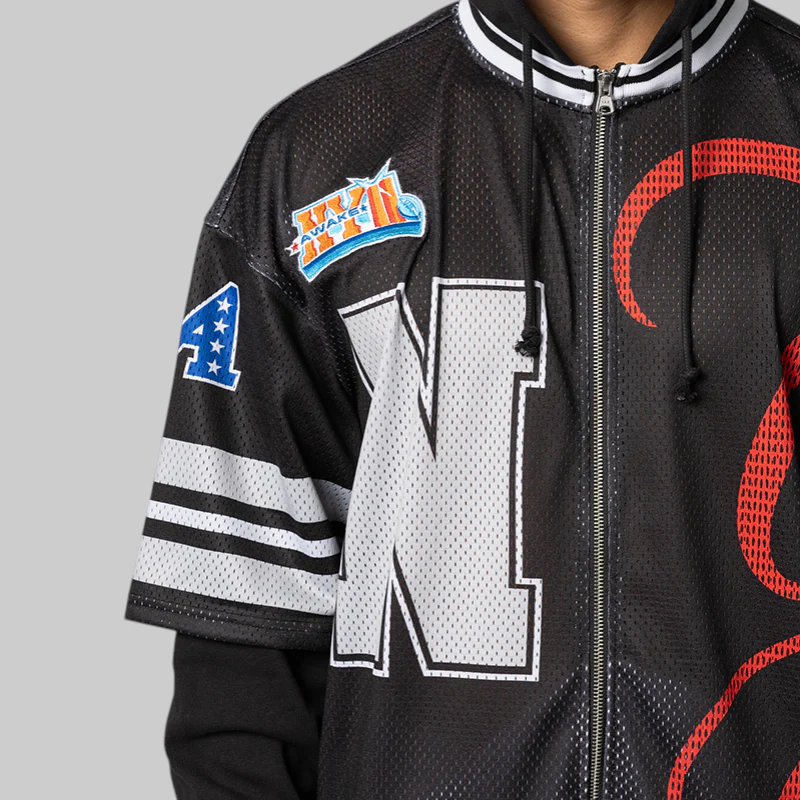 Headcrack Champs Jersey Zip Hoodie - Black - Image 7