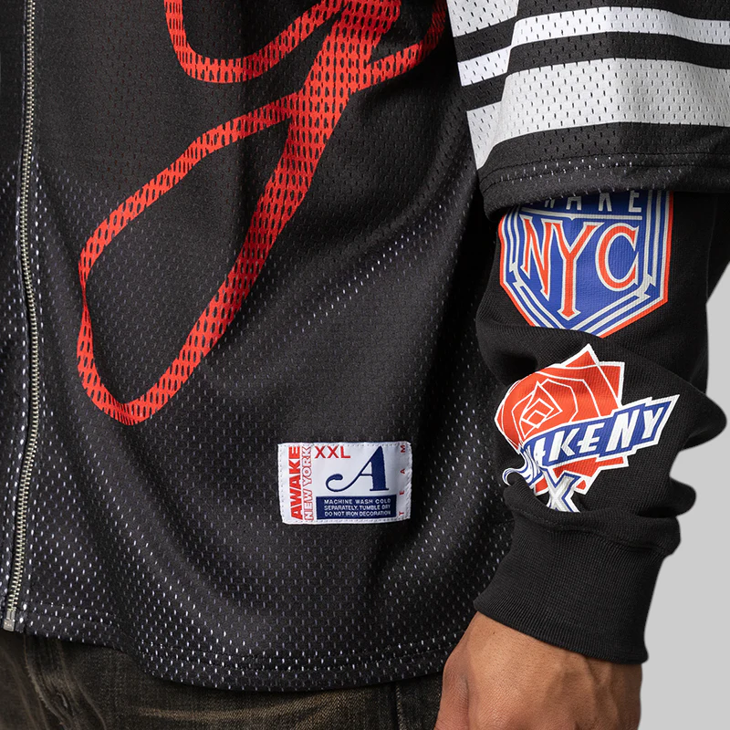 Headcrack Champs Jersey Zip Hoodie - Black - Image 8