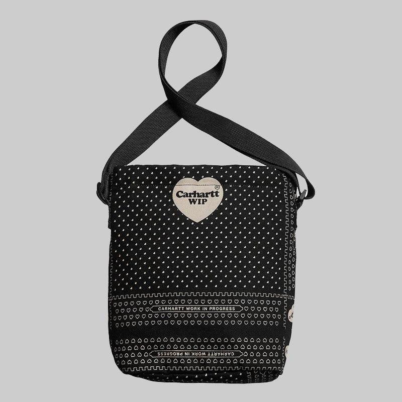 Heart Bandana Shoulder Bag - Heart Bandana Print/Black - Image 2