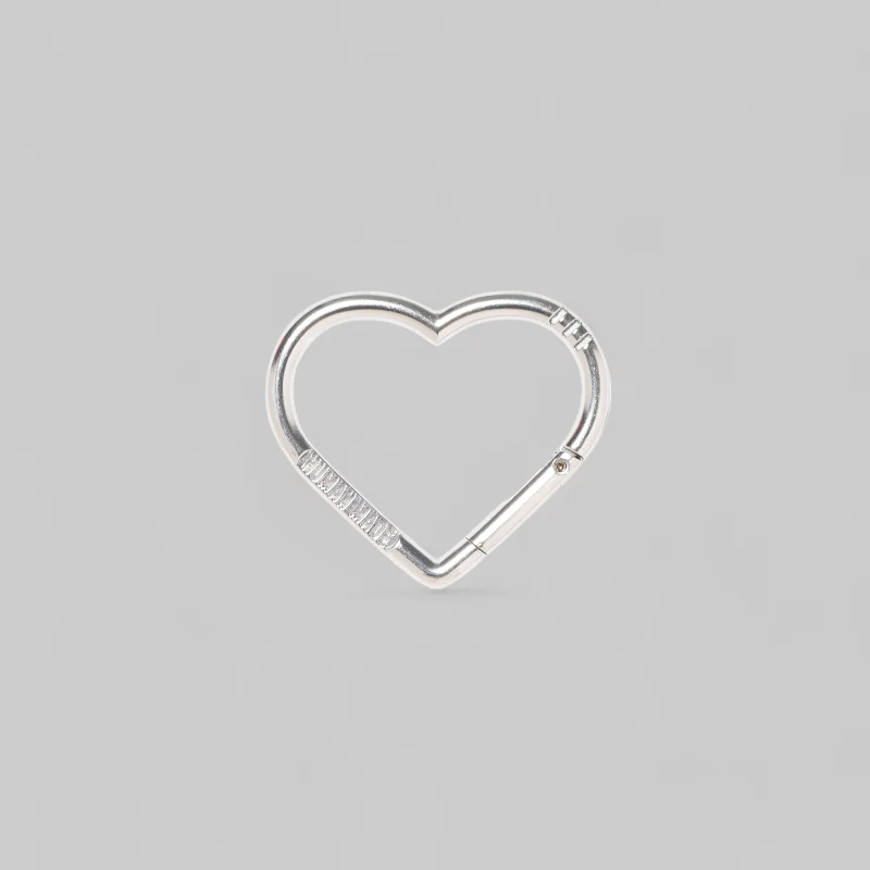 Heart Carabiner - Silver