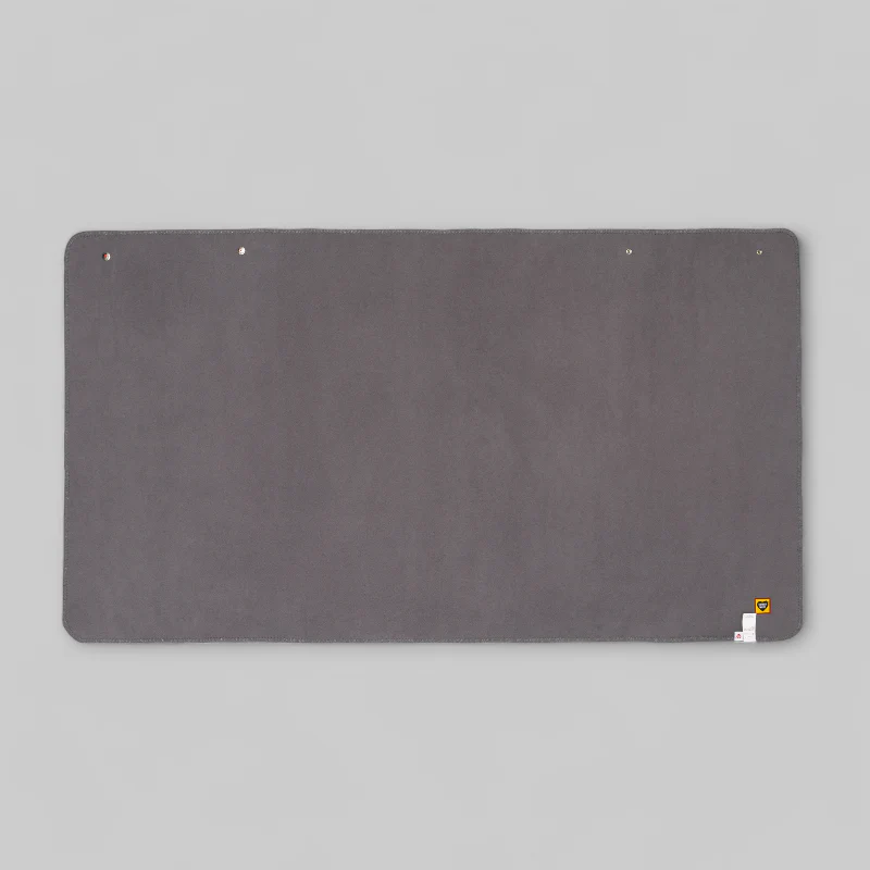 Heart Fleece Blanket - Black - Image 3