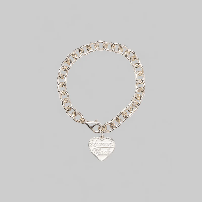 Heart Silver Bracelet - Silver