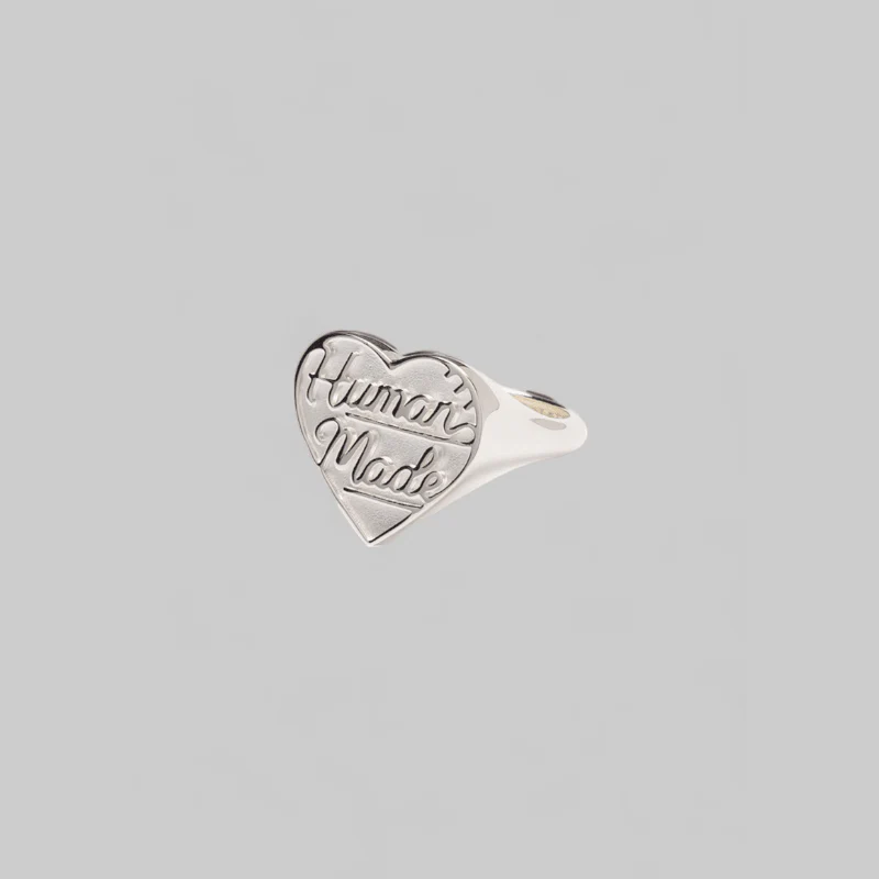Heart Silver Ring - Silver