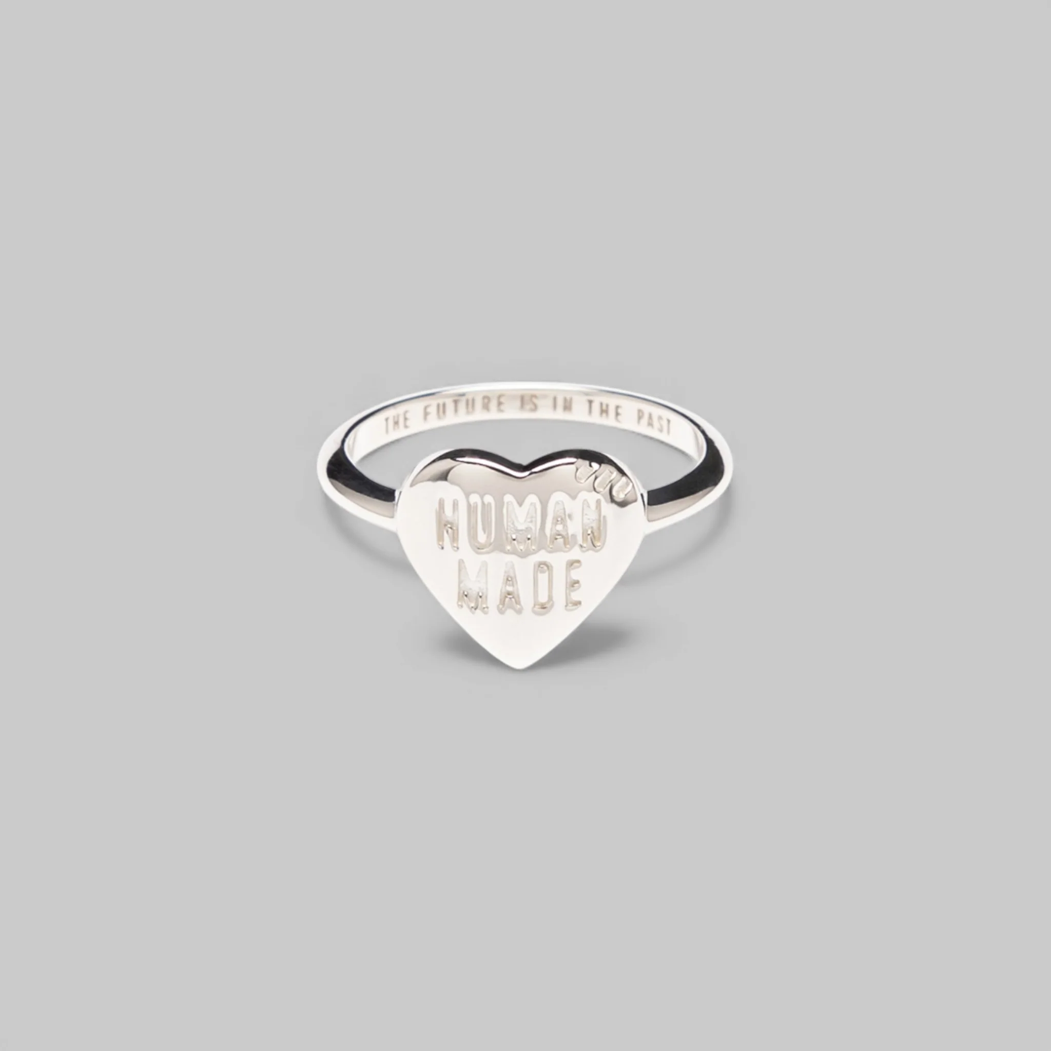 Heart Silver Ring - Silver