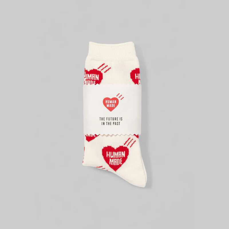 Heart Socks - Red - Image 2