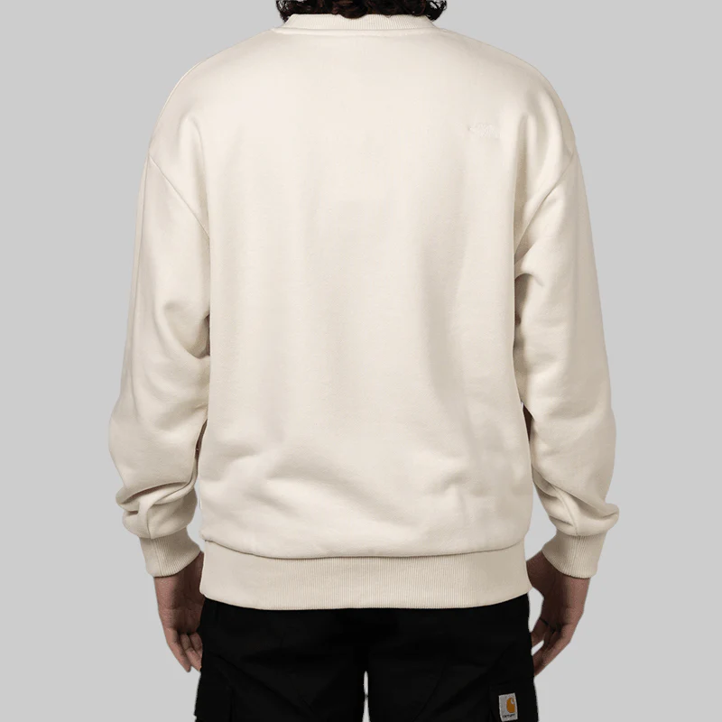 Heavy Weight Knit Crew - White Dune - Image 3