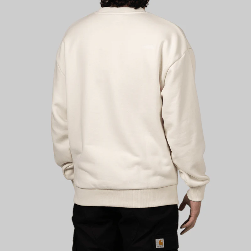 Heavy Weight Knit Crew - White Dune - Image 4