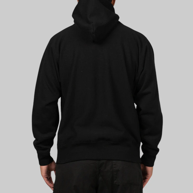 Heavyweight Hoodie - Black - Image 4