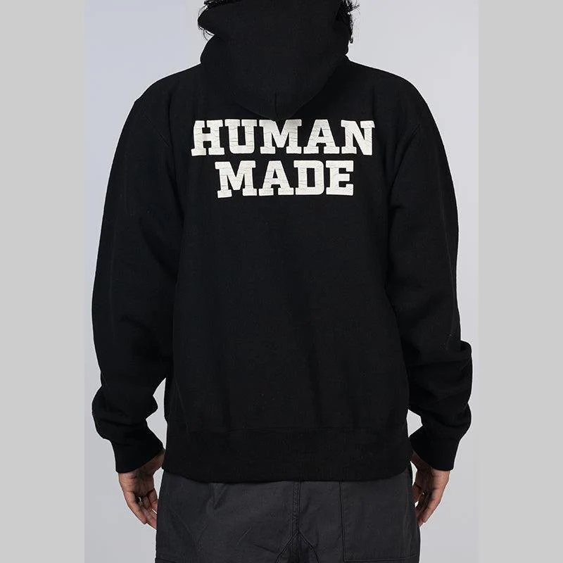 Heavyweight Hoodie - Black - Image 2
