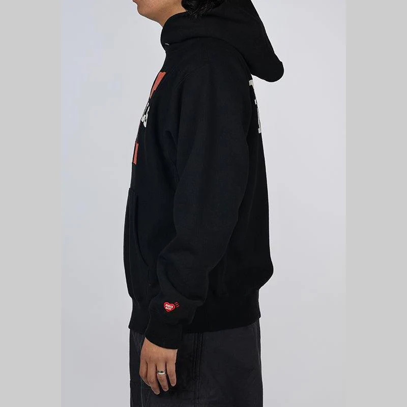 Heavyweight Hoodie - Black - Image 4