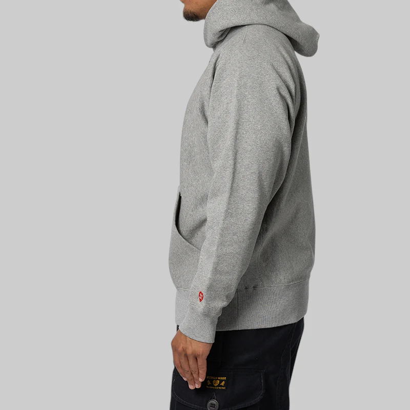 Heavyweight Hoodie - Grey - Image 3