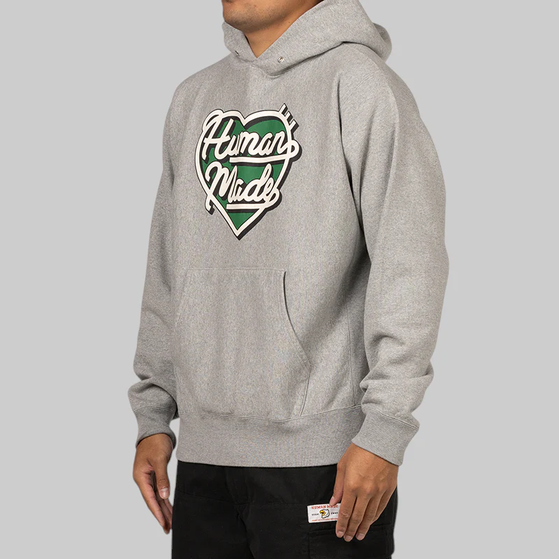 Heavyweight Hoodie - Grey - Image 2