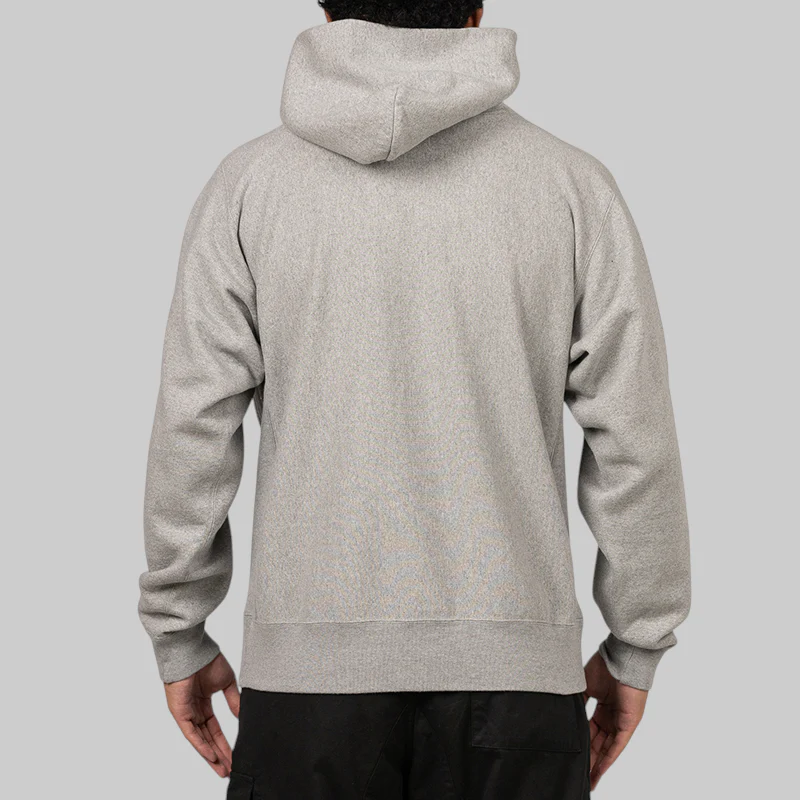 Heavyweight Hoodie - Grey - Image 4