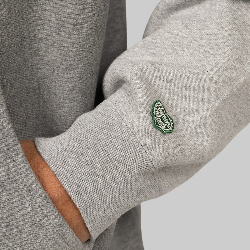 Heavyweight Hoodie - Grey - Image 6