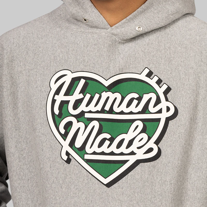 Heavyweight Hoodie - Grey - Image 7