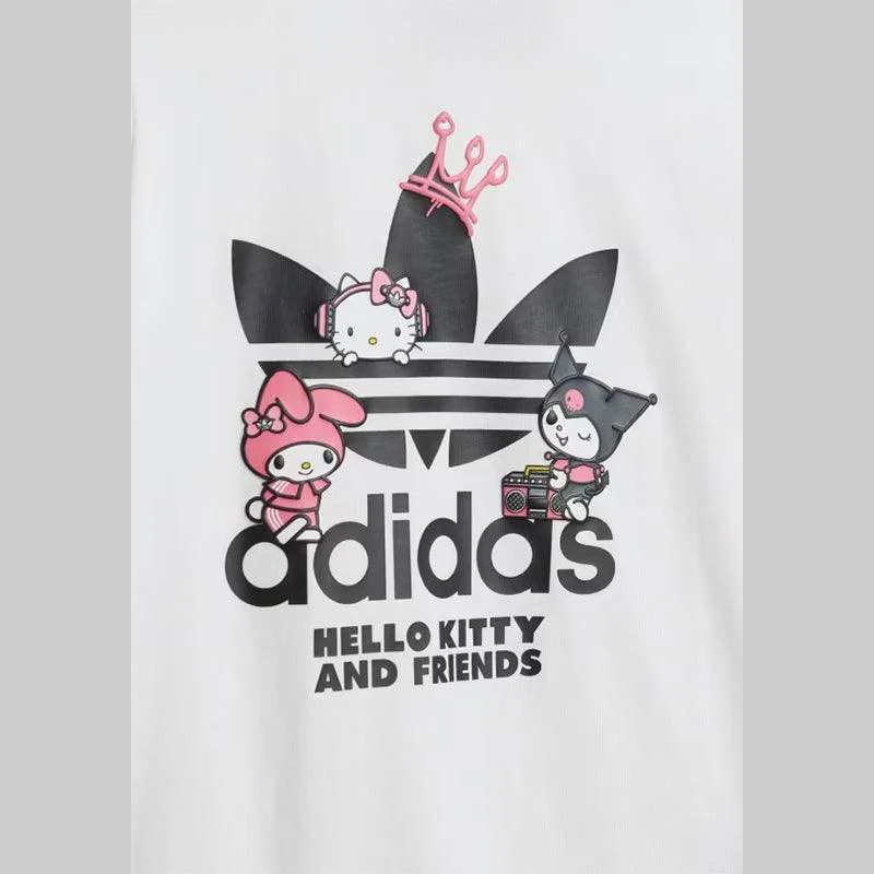 Hello Kitty Tee Dress Legging Set - White/Pink Fusion - Image 5