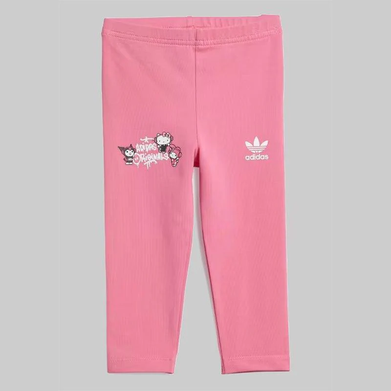 Hello Kitty Tee Dress Legging Set - White/Pink Fusion - Image 6