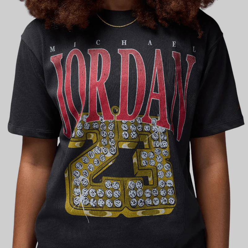 Heritage T-Shirt - Off Noir/Gym Red - Image 3